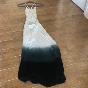 Backless ombré maxi worn once